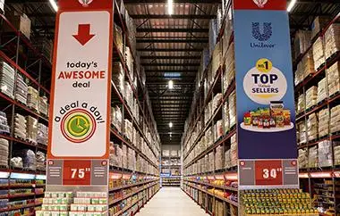 Linear High Bay for Supermarket Project