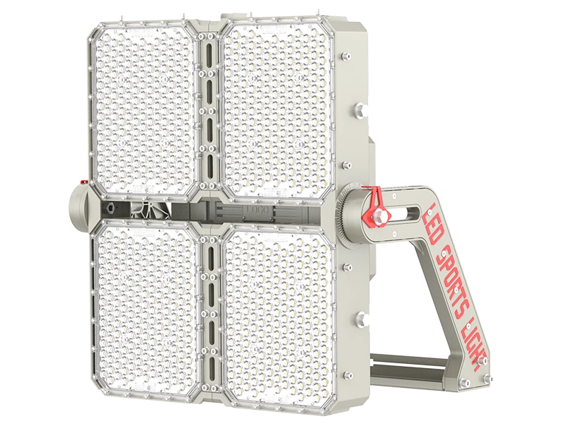 ROKEE G24 modular LED stadium light with adjustable bracket