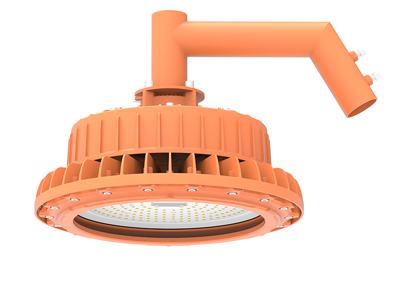 G2 hazardous area LED high bay light with angled mounting arm