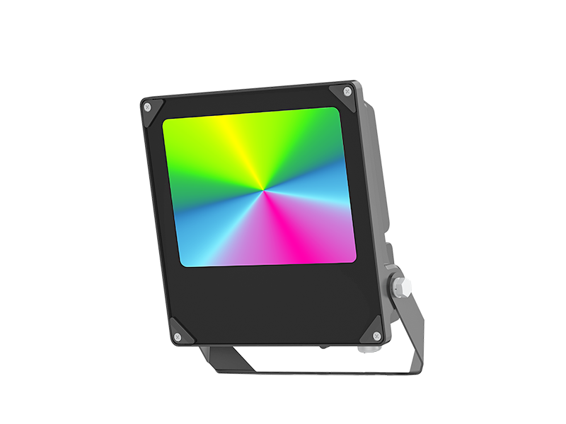 G8 Series RGB LED flood light with multicolor lighting
