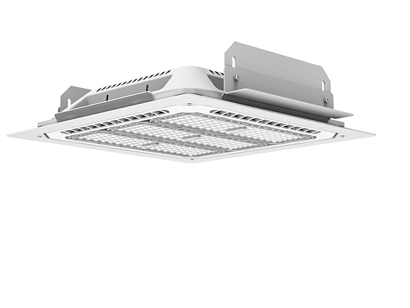 G1 100W recessed LED gas station canopy light