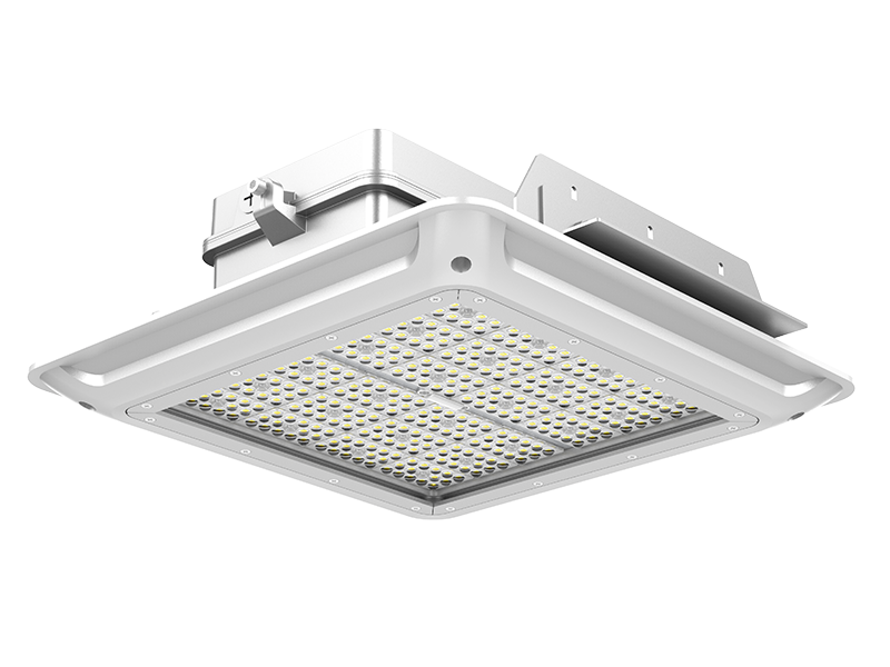 G6 IP65 LED petrol station canopy light with mounting frame