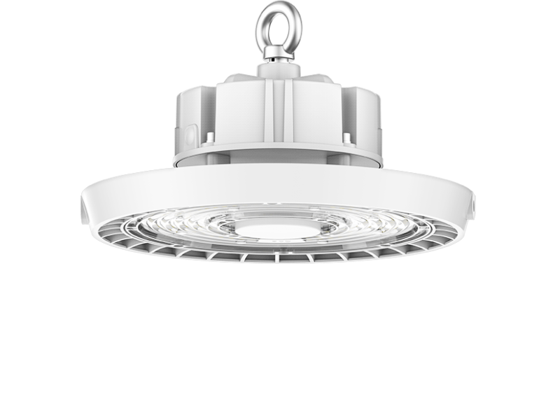 White G9 Series smart LED high bay light with eye-bolt mounting