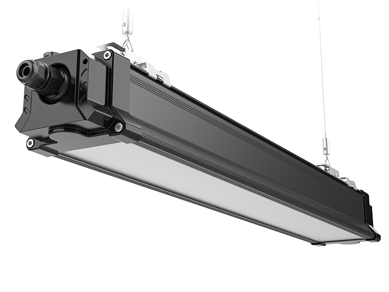 G4 linkable LED linear high bay light with suspension mounting