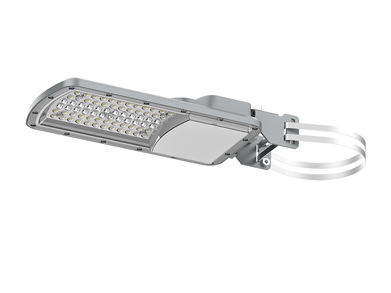 G27(B) 20W LED security light with band-clamp mounting bracket