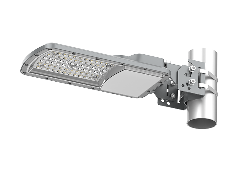 G27(B) IP66 LED security light with pole-clamp bracket