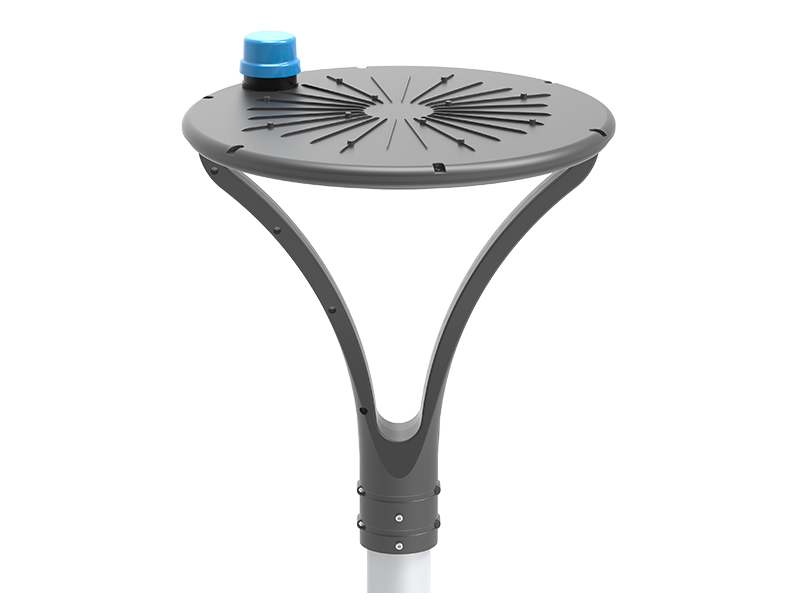 G33 LED garden post-top light with optional photocell