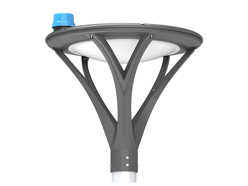 G34 LED garden post-top light with optional photocell
