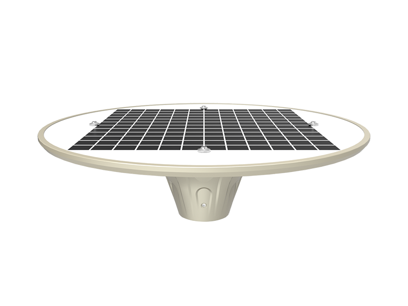 G5 solar LED garden light with integrated 20W solar panel