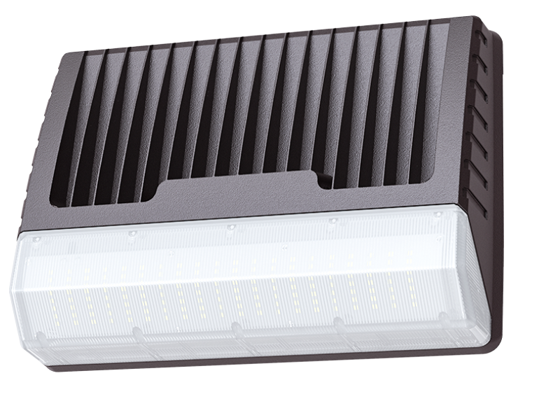G2 100W LED wall pack light with wide 120-degree beam