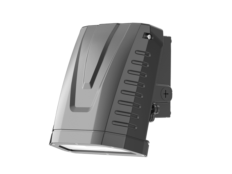 G3 full-cutoff LED wall pack light side view