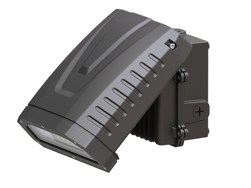 G3 adjustable full-cutoff LED wall pack light with modular driver box